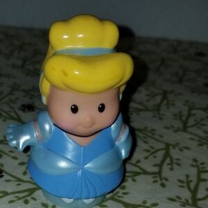 Little People Disney Princess Cinderella Blue Dress Crown